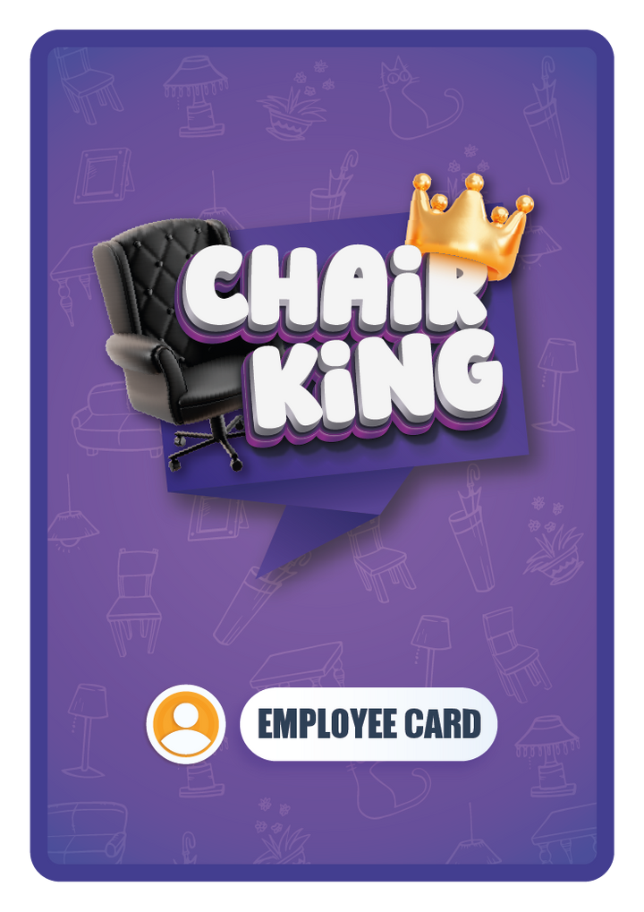 CHAIR KING board game for kids future